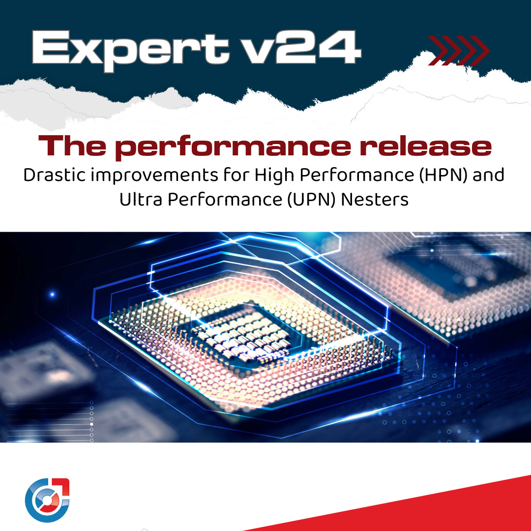 Drastic improvements with Ultra Performance and High Performance nesting